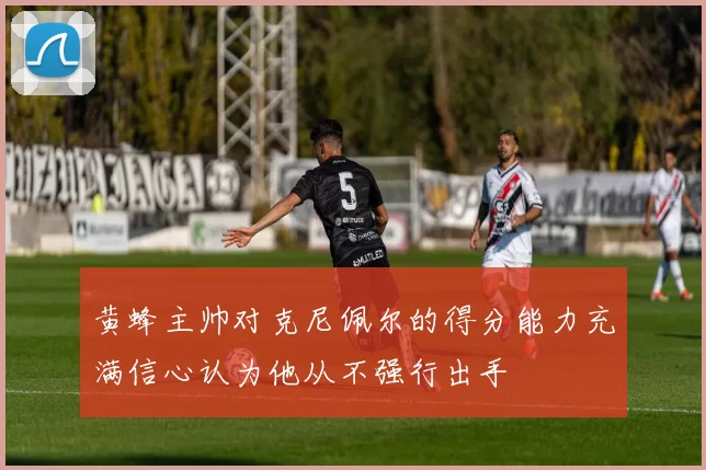 黄蜂主帅对克尼佩尔的得分能力充满信心认为他从不强行出手